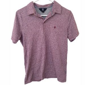 Volcom Unisex/Mens Collared Shirt Red